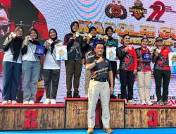 Polwan Polda Aceh Raih Juara II Presisi Beregu dalam Kejuaraan Menembak Kapolri Cup 2025