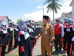 Merah Putih Memanggil: Capaska Aceh Barat Mantap Kibarkan Bendera di Peringatan HUT ke-80 RI