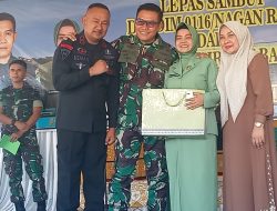 Kompol Usman S.E.M.M menghadiri pisah sambut komandan kodim 0116 Nagan raya