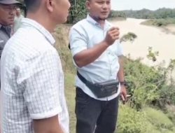 PUPR Aceh Barat Cek Langsung Lokasi Tebing Krueng Woyla yang Ambruk di Pasir Janeng