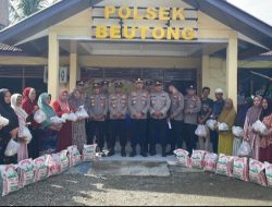 Polres Nagan Raya Gelar Kegiatan Jumat Berkah, Wujud Kepedulian Polri kepada Sesama