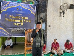 Lapas Narkotika Kelas IIA Langkat Peringati Maulid Nabi Muhammad SAW 1447 H
