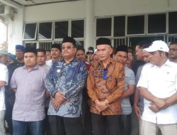 GASPAS Demo Di DPRK Aceh Singkil, Tuntut UU Perampasan Aset Dan Soroti Jalan Rusak