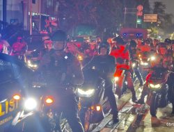 Gelar Apel dan Patroli KRYD Gabungan 3 Pilar, Polsek Pademangan Antisipasi Guantibmas