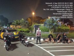 Respon Cepat Polisi Tanggapi Laporan Warga Melalui 110: Bubarkan Aksi Balap Liar di Jalan Benyamin Sueb Jakarta Utara