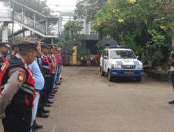 Polsek Metro Penjaringan Gelar Apel KRYD untuk Antisipasi Tawuran dan Kejahatan Jalanan