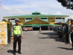 Polres Langkat Amankan Pesta Puncak Tahun Transformasi HKBP Distrik XXIII