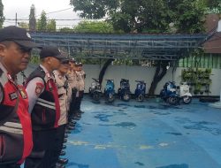 Polisi Gelar Apel Penyekatan Massa di Pademangan, Antisipasi Pergerakan ke Jakarta Pusat