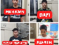 ‎Polsek Pademangan Amankan Empat Remaja Bawa Narkoba Saat Patroli KRYD ‎