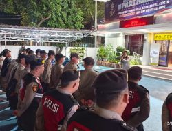 Polsek Pademangan Gelar Apel KRYD, Perketat Patroli Cegah Tawuran dan Kejahatan