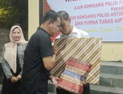 ‎Pisah Sambut Wakapolsek Kelapa Gading dari  AKP Purwo Widodo ke AKP Antonias Lumbantoruan ‎
