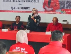 Hj.ELIS ERNAWATI Adakan RESES KETIGA TAHUN SIDANG 2025 Di Kantor Sekretariat DPC.PDI PERJUANGAN KAB.SUKABUMI