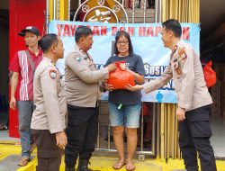 Jaga Jakarta, Jaga Warga, Jaga Lingkungan: Polsek Metro Penjaringan Gelar Bhakti Sosial di Yayasan Poh Hap San