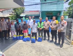 Polsek Pademangan Gelar Jumat Peduli, Sasar Warga Slum Area Jakarta Utara