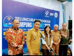 Menteri Komdigi RI Resmikan 4 Desa di Kec.Galang menjadi Kampung Internet