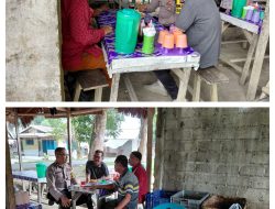 Bhabinkamtibmas Polsek Stabat Sambangi Warga, Sampaikan Pesan Kamtibmas