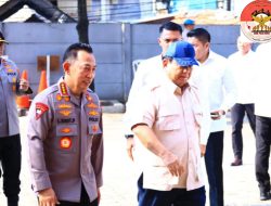 Presiden Prabowo Kunjungi Anggota Polisi Korban Kerusuhan, Polri Janji Pulihkan Keamanan dan Tangkap Para Pelaku