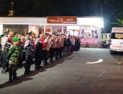 Polsek Kelapa Gading Gelar Apel dan Patroli KRYD Bersama 3 Pilar Jaga Kamtibmas