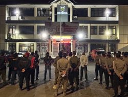 Jaga Jakarta dan Jaga Lingkungan, Kapolsek Koja Pimpin Apel KRYD dan Patroli Malam