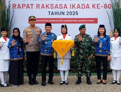 Upacara Peringatan 80 Tahun Rapat Raksasa Ikada Digelar di Kecamatan Penjaringan