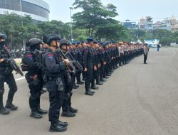 ‎Polisi Gelar Apel Pengamanan Konser Musik Muse di Ancol