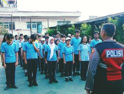 Police Go to School, Polsek Pademangan Tanamkan Disiplin dan Kepemimpinan pada Siswa