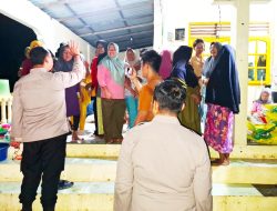 Kapolres Langkat Salurkan Bantuan Sosial kepada Warga Terdampak Banjir di Pangkalan Brandan