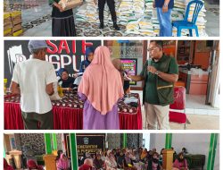 Penyaluran Bantuan Pangan Bagi Warga Desa Purwosono Kecamatan Sumbersuko Kabupaten Lumajang Tertib Lancar