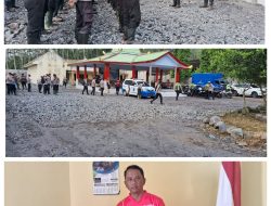 Posko Bersama TNI/POLRI Pada Bencana Erupsi Semeru 2025 Di Desa Jugosari Kecamatan Candipuro Aman & Kondusif