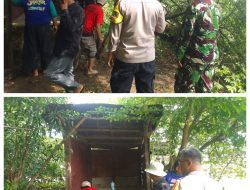 PEMBONGKARAN GUBUK Di duga tempat transaksi obat-obatan Desa. Cidenok Sumberjaya – Majalengka
