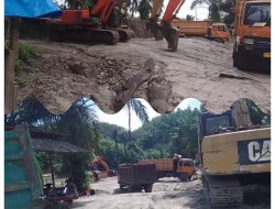Usaha Pertambanganl Galian-C pasir Sungai Ular di Des.Paku Kec.Galang dan marak