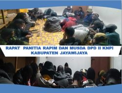 Rapat Panitia RAPIM dan MUSDA DPD II KNPI Jayawijaya Resmi Digelar
