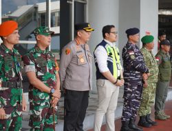 Dankodaeral I Sambut Kedatangan Presiden RI Prabowo Subianto di Bandara Kualanamu