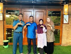 Peringati Hari Armada RI Tahun 2025, Komandan Lanal Bandung Anjangsana Ke Pangarmabar/Pangarmada Laksamana TNI (Purn) Achmad Taufiq Rochman