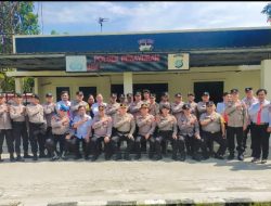 Wakapolres Metro Bekasi Kunjungan Kerja ke Polsek Pebayuran, Tekankan Penguatan Kamtibmas