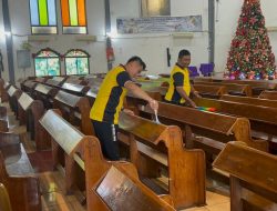 Polsek Koja Gelar Bakti Sosial & Religi di Gereja HKBP : Wujud Sinergi  Polri dengan Masyarakat Sambut Natal dan Tahun Baru