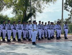 Pangkalan TNI AL Dabo Singkep Gelar Upacara Peringatan HUT Armada RI 2025
