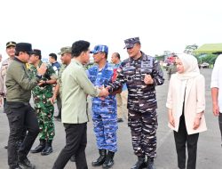 Dankodaeral I Sambut Kedatangan Wakil Presiden RI di Medan