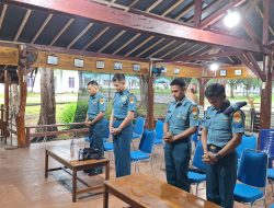 Prajurit Lanal Simeulue Laksanakan Rangkaian Kegiatan Memperingati Hari Armada RI Tahun 2025