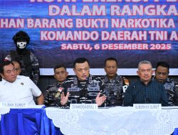 Kodaeral I Musnahkan 41,7 Kg Ketamine, Tegaskan Komitmen TNI AL Amankan Laut Indonesia