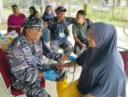 Misi Kemanusiaan, Kodaeral I Salurkan Bantuan Pelayanan Kesehatan di Aceh Tamiang