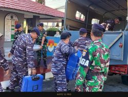 Lanal Banjarmasin Bersama Masyarakat Pesisir Peduli Bencana Sumatera (Aceh, Sumut dan Sumbar)