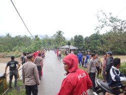 Reaksi Cepat Polres Nias selatan Dalam Menagani Bencana Alam Di Kabupaten Nias selatan