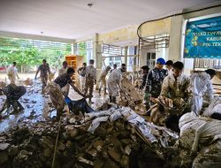 Satgas Penanggulangan Bencana Alam Kodaeral I Terus Salurkan Bantuan