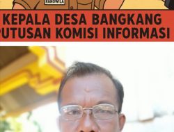 Komnas LP KPK Kecam Kepala Desa Ranowila yang Membangkang Putusan Komisi Informasi