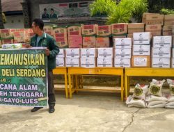 Keluarga Besar Al-Washliyah Cabang Galang salurkan bantuan kemanusiaan ke Aceh Gayo Lues