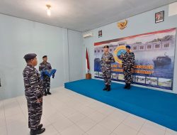 Danlanal Simeulue Pimpin Serah Terima Jabatan Danposal Kampung Aie dan Danposal Labuhan Bajau