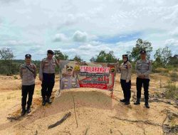 Pantai Tembelok Dipasangi Spanduk Larangan, Polisi Imbau Warga Jauhi Tambang Ilegal