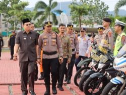 Apel Gelar Pasukan Operasi Lilin 2025 Digelar, Polres Bangka Barat Fokus Pengamanan Sosial-Spiritual Nataru