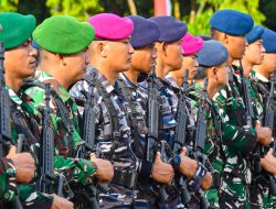 Komitmen Jaga Stabilitas Kamtibmas Nataru di Maluku, Dankodaeral IX Hadiri Apel Gelar Pasukan Operasi Lilin Salawaku 2025